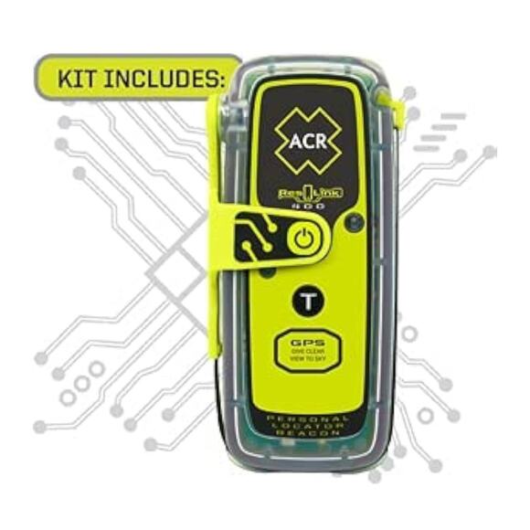 Ocean Signal Waterproof Emergency Prepared Kit with PLB, C-Strobe H20 and Bag - Picture 2 of 8